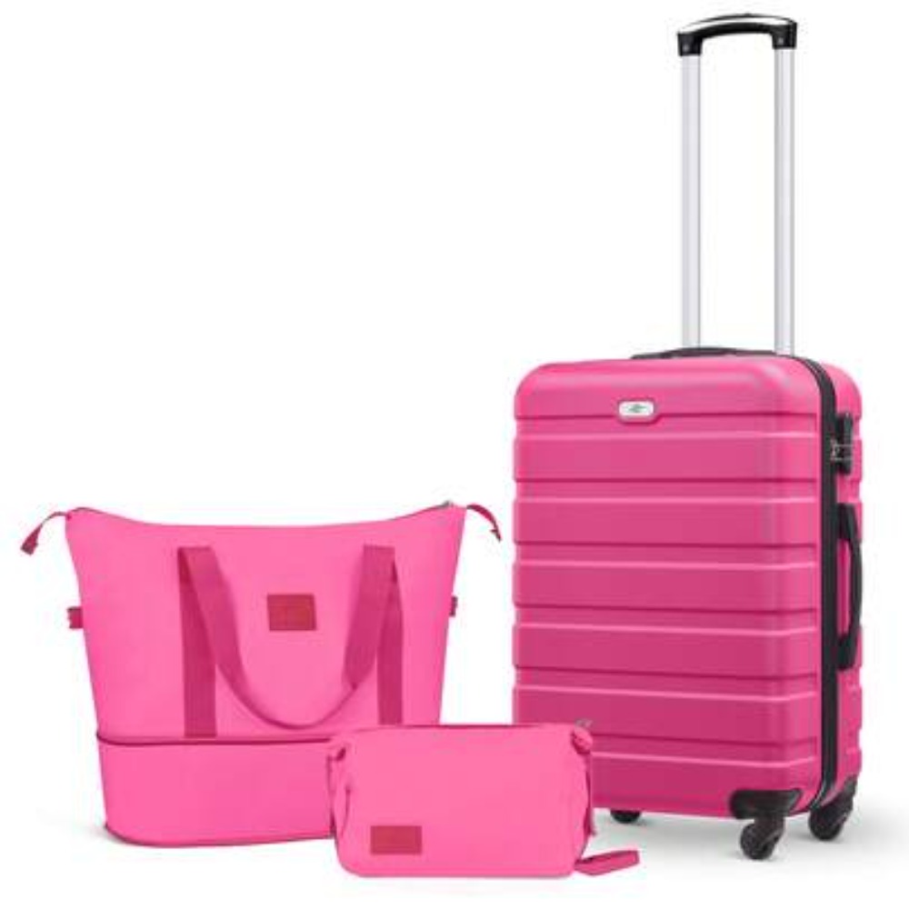 Expandable Hard Shell Luggage Set - مجموعة حقائب سفر مكونة من 3