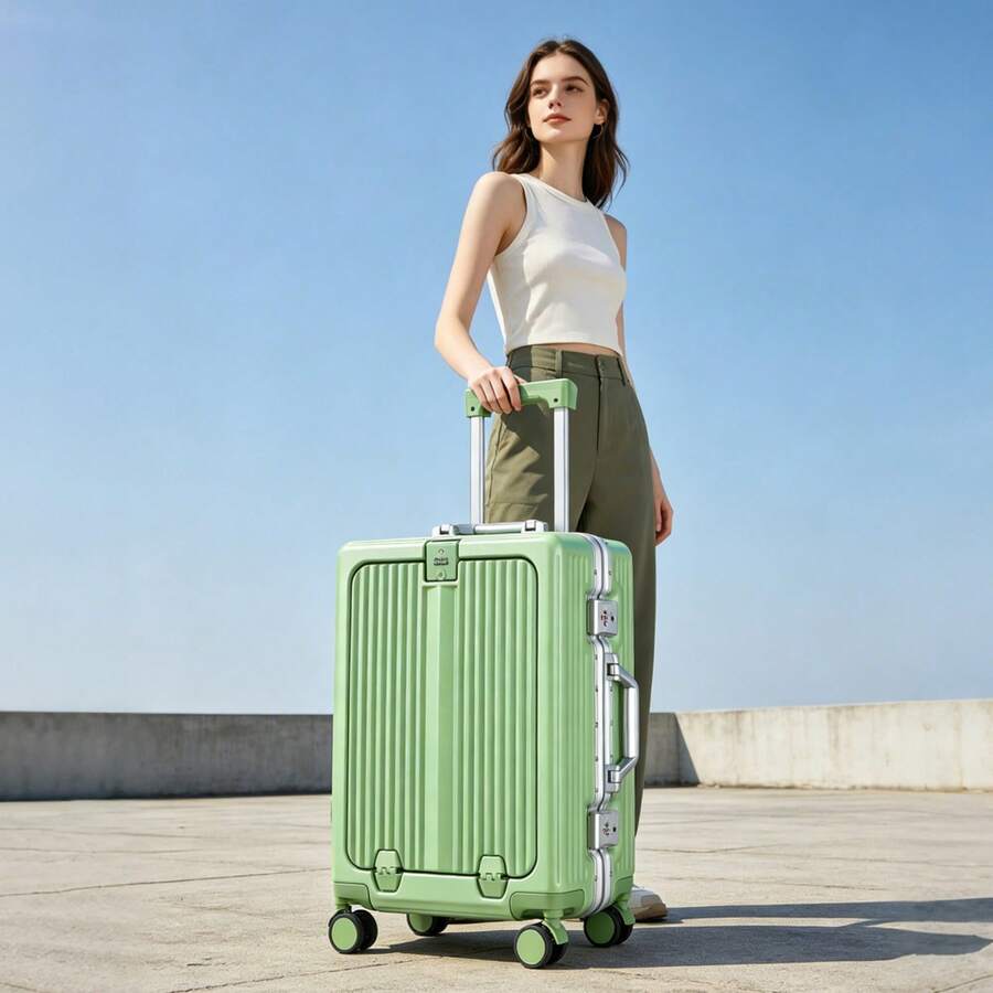 Front Opening Laptop Luggage 24 Inch - حقيبة سفر تايدال فلاش 20/24 بوصة