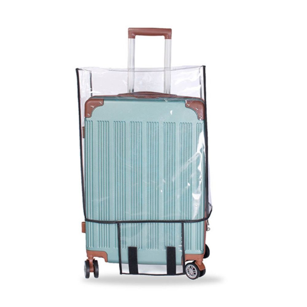 Waterproof Suitcase Cover Protector - غطاء أمتعة شفاف من PVC مقاوم