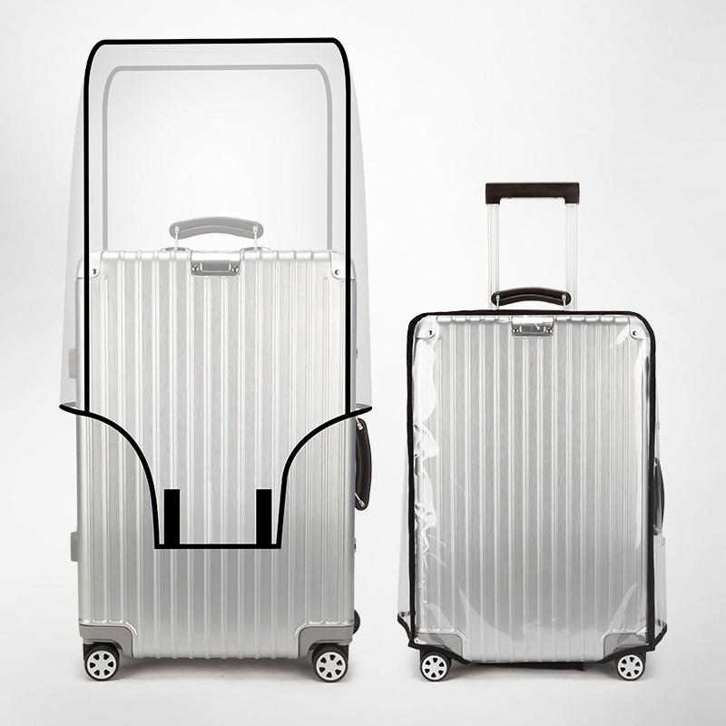 غطاء أمتعة شفاف للسفر مقاوم لل - مراجعة Luggage Protective Cover Transparent وسعره