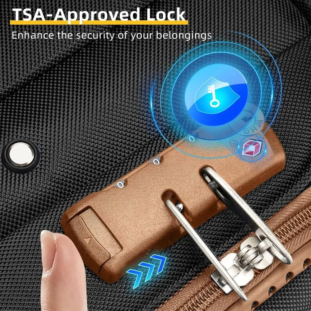 مجموعة حقائب سفر قابلة للتوسيع - مراجعة Expandable Hard Shell Luggage Set وسعره