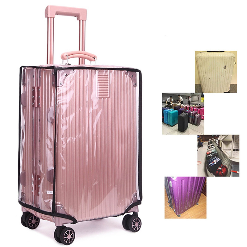 غطاء بلاستيك شفاف للحقيبة ، مل - مراجعة Luggage Protective Cover Transparent وسعره