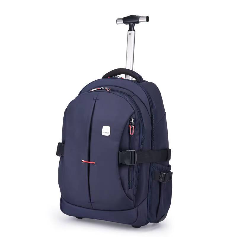 حقيبة ظهر بعجلات للسفر والركاب - مراجعة Foldable Rolling Luggage Bag وسعره