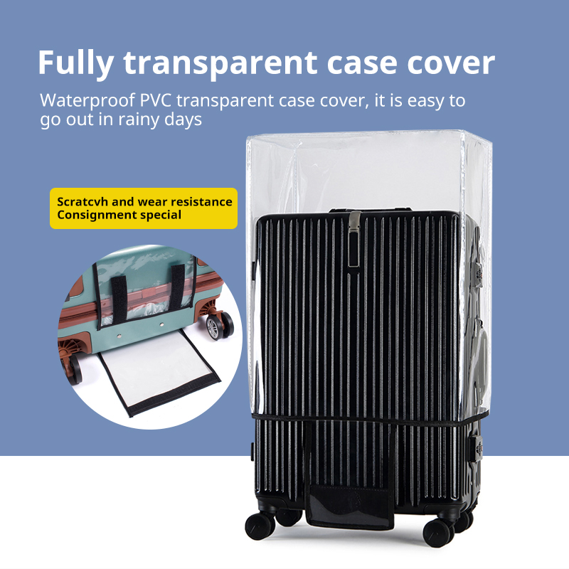 غطاء حماية للأمتعة شفاف بالكام - مراجعة Luggage Protective Cover Transparent وسعره