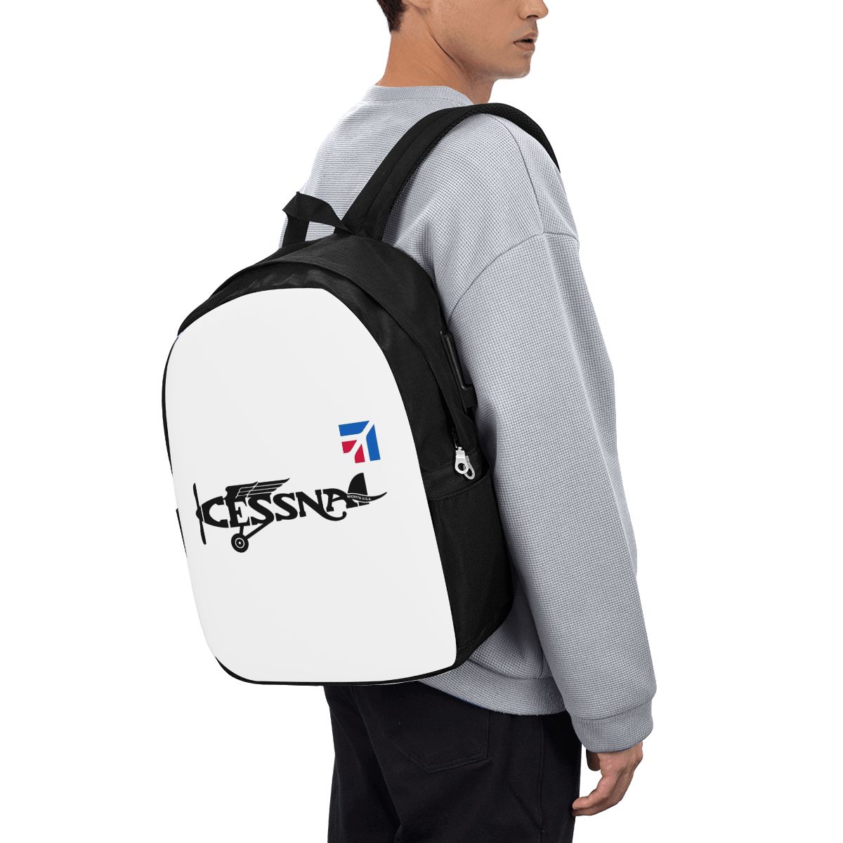 حقيبة ظهر بشعار سيسنا، حقيبة س - مراجعة Backpacks وسعره