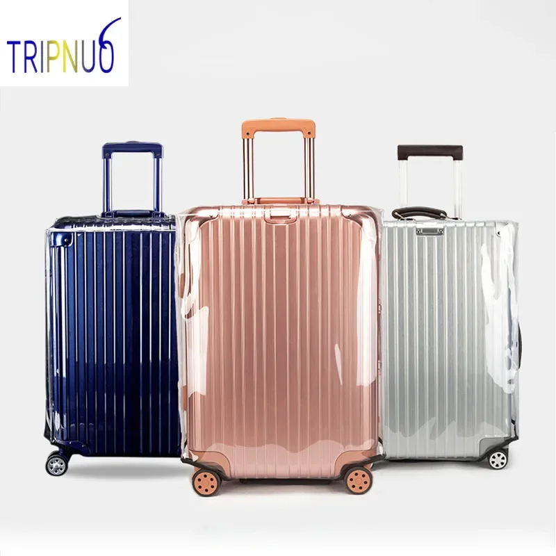 شفاف بولي كلوريد الفينيل غطاء  - مراجعة Luggage Protective Cover Transparent وسعره