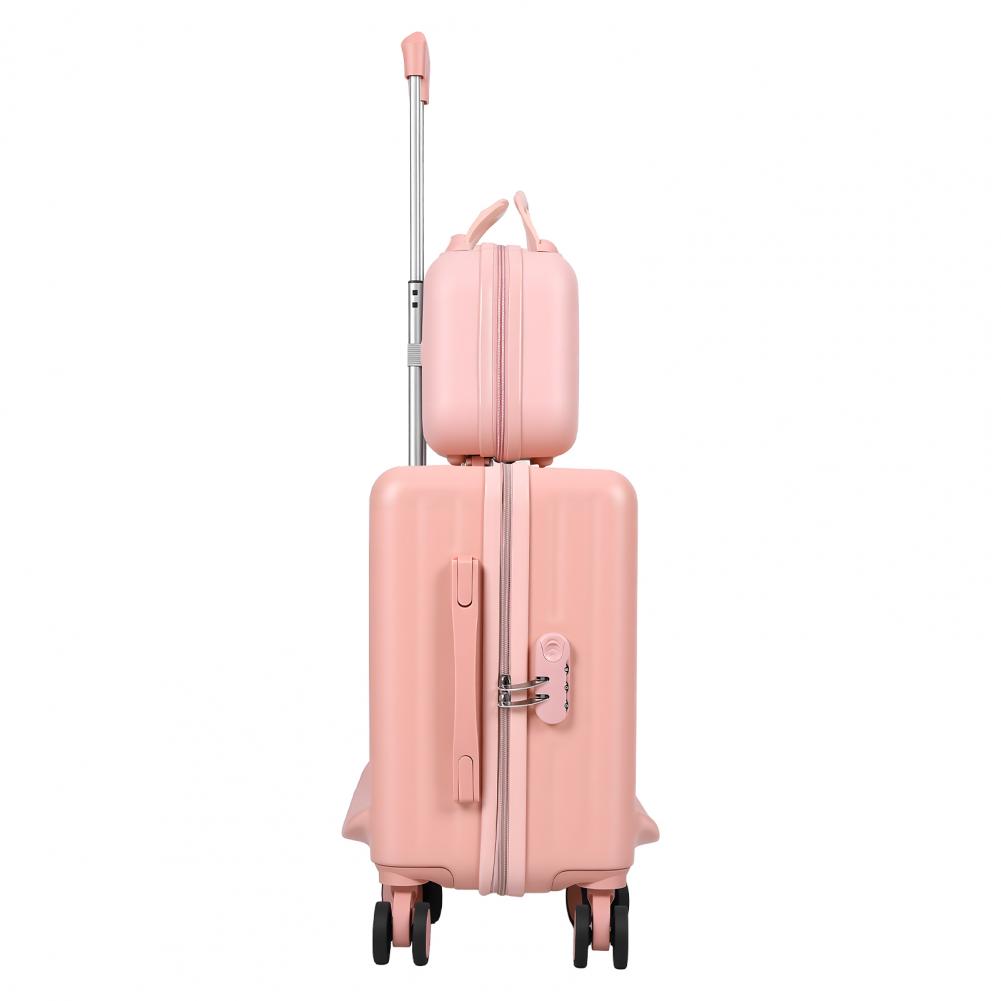 حقيبة سفر متينة للأطفال مقاس 2 - مراجعة Spinner Wheel Rolling Suitcase 20 Inch وسعره