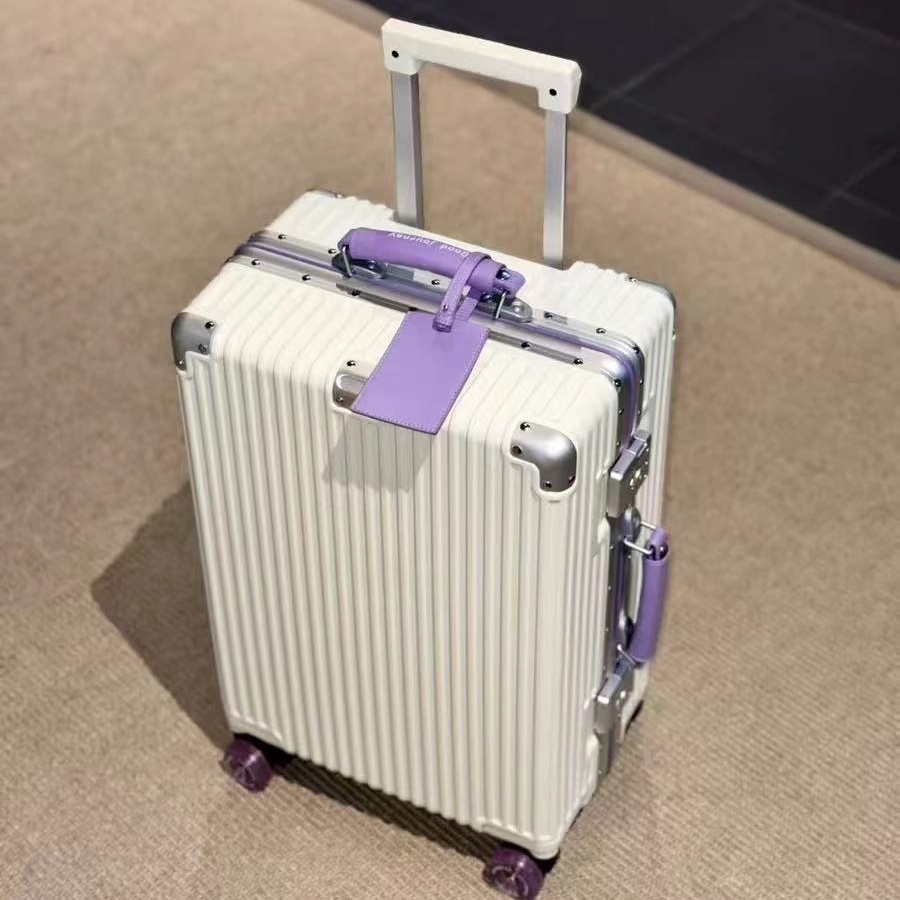 حقيبة بإطار من الألومنيوم مع ع - مراجعة Aluminum Frame Carry On Luggage وسعره