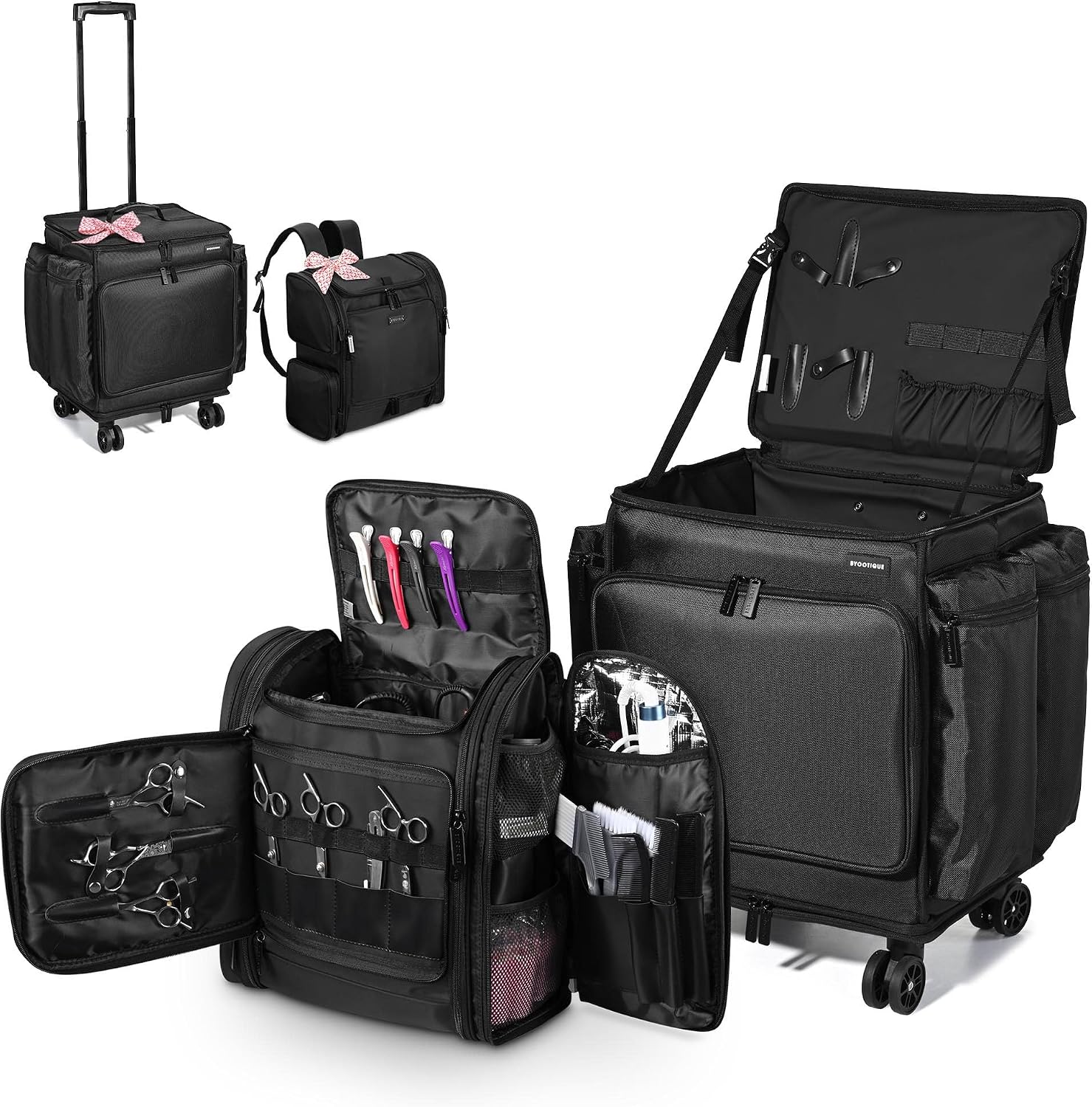 حقيبة مكياج ناعمة الجوانب بعجل - مراجعة Backpacks وسعره