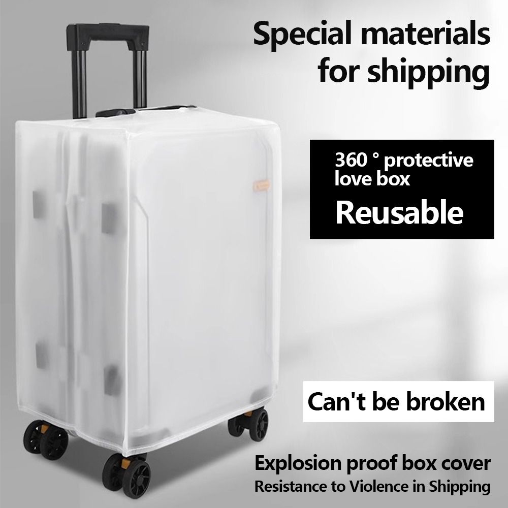 غطاء حماية جديد للحقائب مقاوم  - مراجعة Waterproof Suitcase Cover Protector وسعره