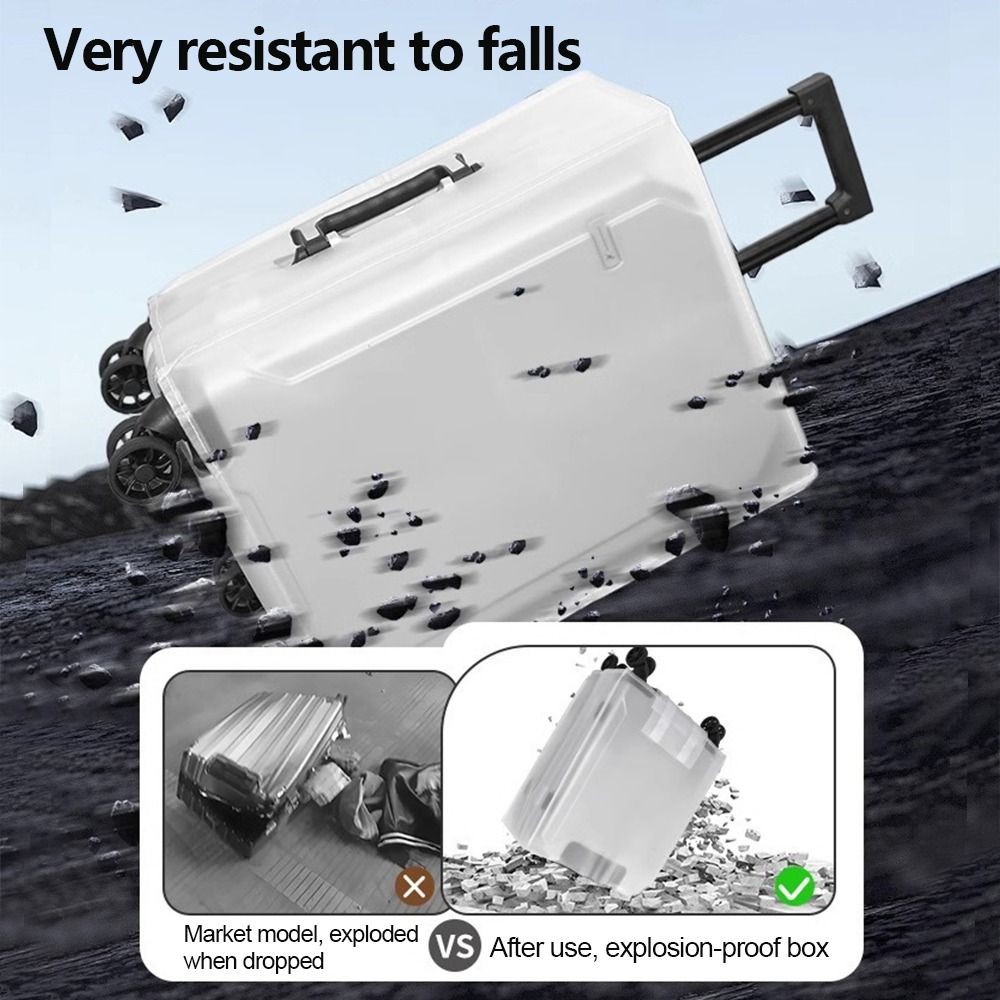 غطاء حماية جديد للحقائب مقاوم  - مراجعة Waterproof Suitcase Cover Protector وسعره