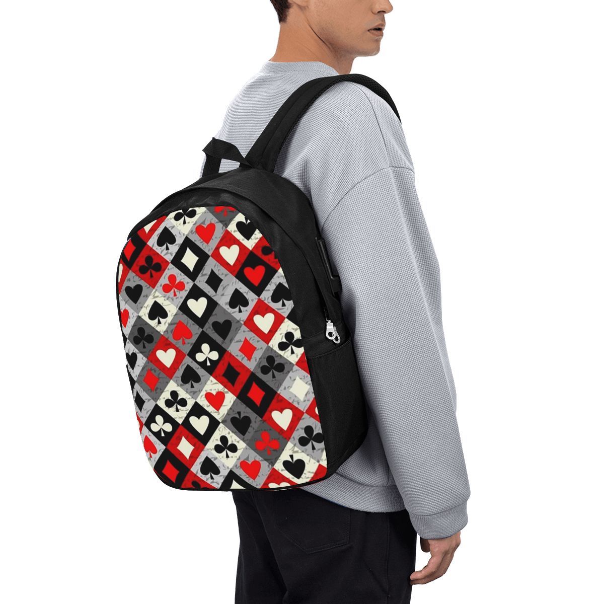 حقيبة ظهر مطبوعة بتصميم أوراق  - مراجعة Backpacks وسعره