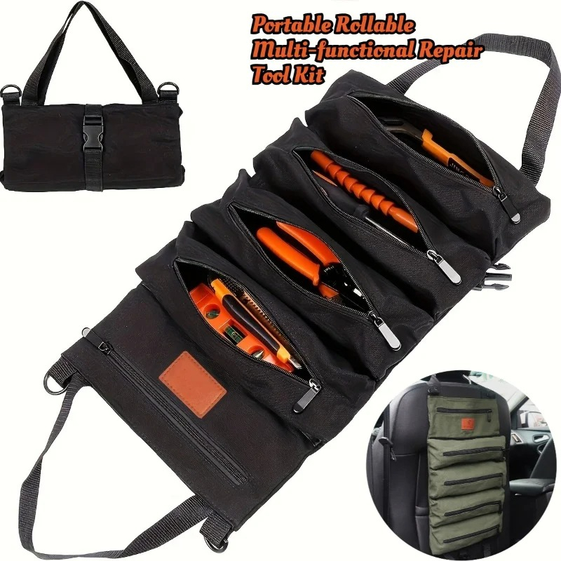 حقيبة أدوات قماشية متعددة الأغ - مراجعة Foldable Rolling Luggage Bag وسعره