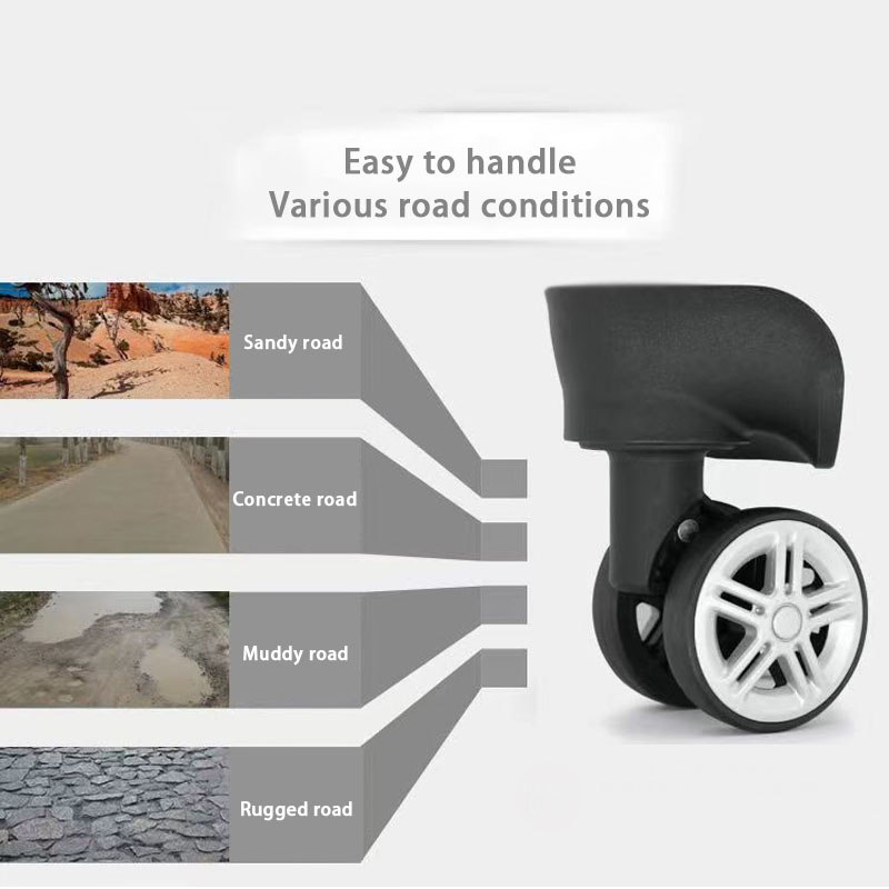 الأمتعة الثابتة عالية الجودة ع - مراجعة Silent Replacement Luggage Wheels وسعره