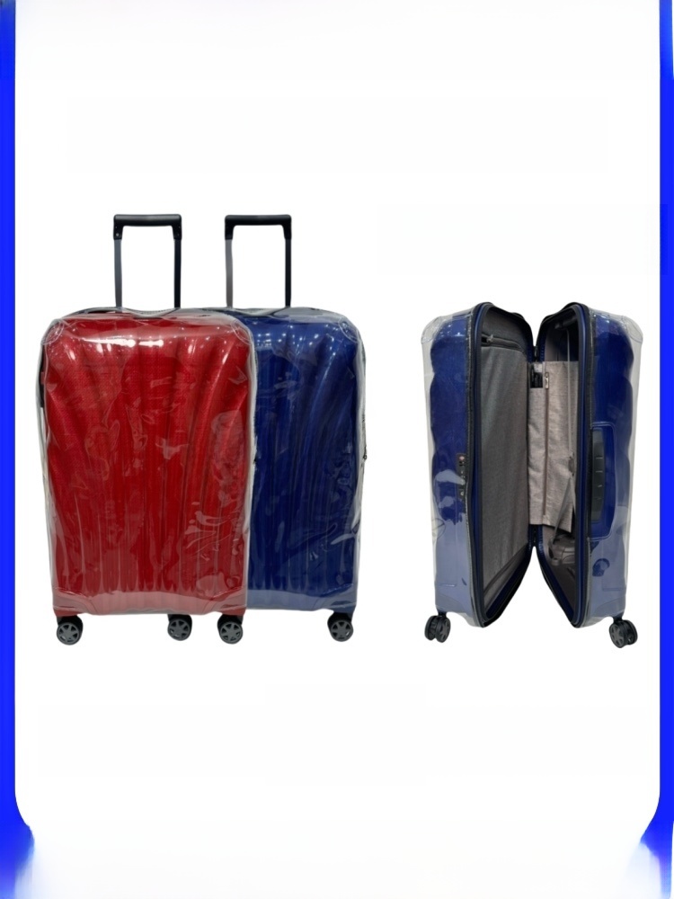 غطاء حماية شفاف لحقيبة سامسونا - مراجعة Luggage Protective Cover Transparent وسعره