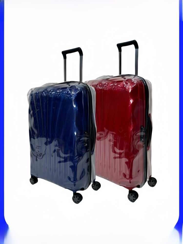 غطاء حماية شفاف لحقيبة سامسونا - مراجعة Luggage Protective Cover Transparent وسعره