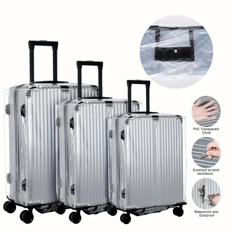 18-30 بوصة حقيبة غطاء بولي كلو - مراجعة Waterproof Suitcase Cover Protector وسعره