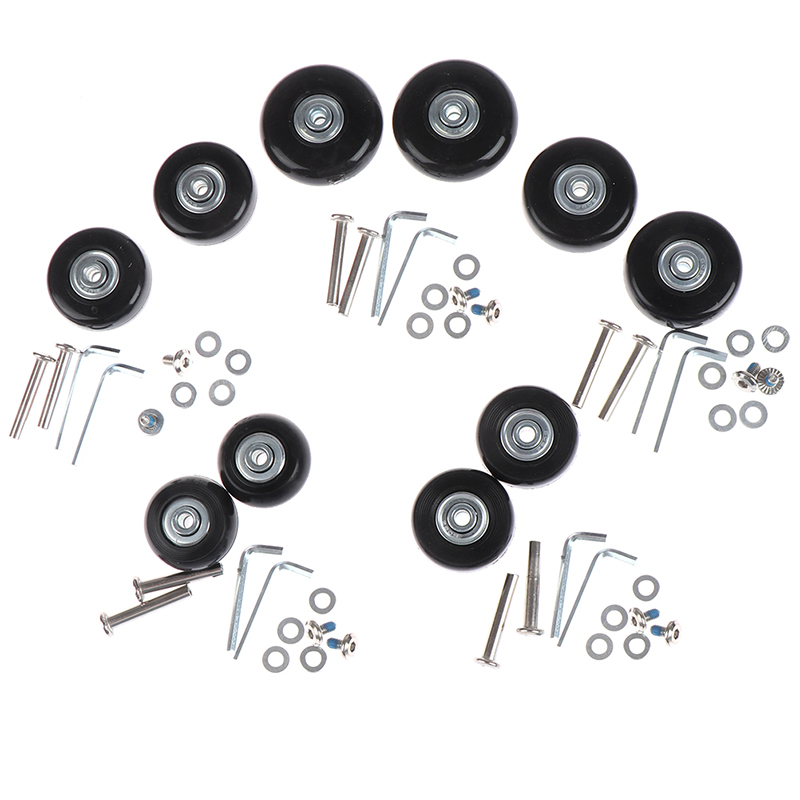 1 مجموعة OD 40-54 مللي متر أجز - مراجعة Silent Replacement Luggage Wheels وسعره