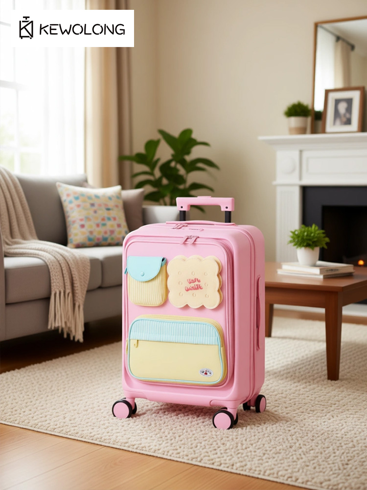 حقيبة سفر بعجلات دوارة مقاس 20 - مراجعة Spinner Wheel Rolling Suitcase 20 Inch وسعره
