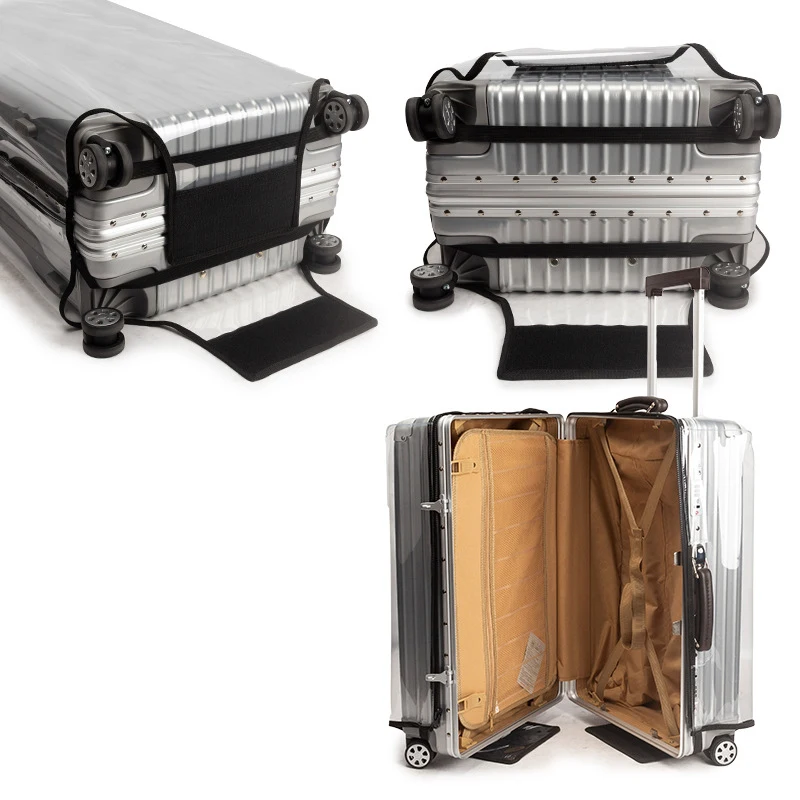 غطاء شفاف للأمتعة مقاوم للغبار - مراجعة Luggage Protective Cover Transparent وسعره