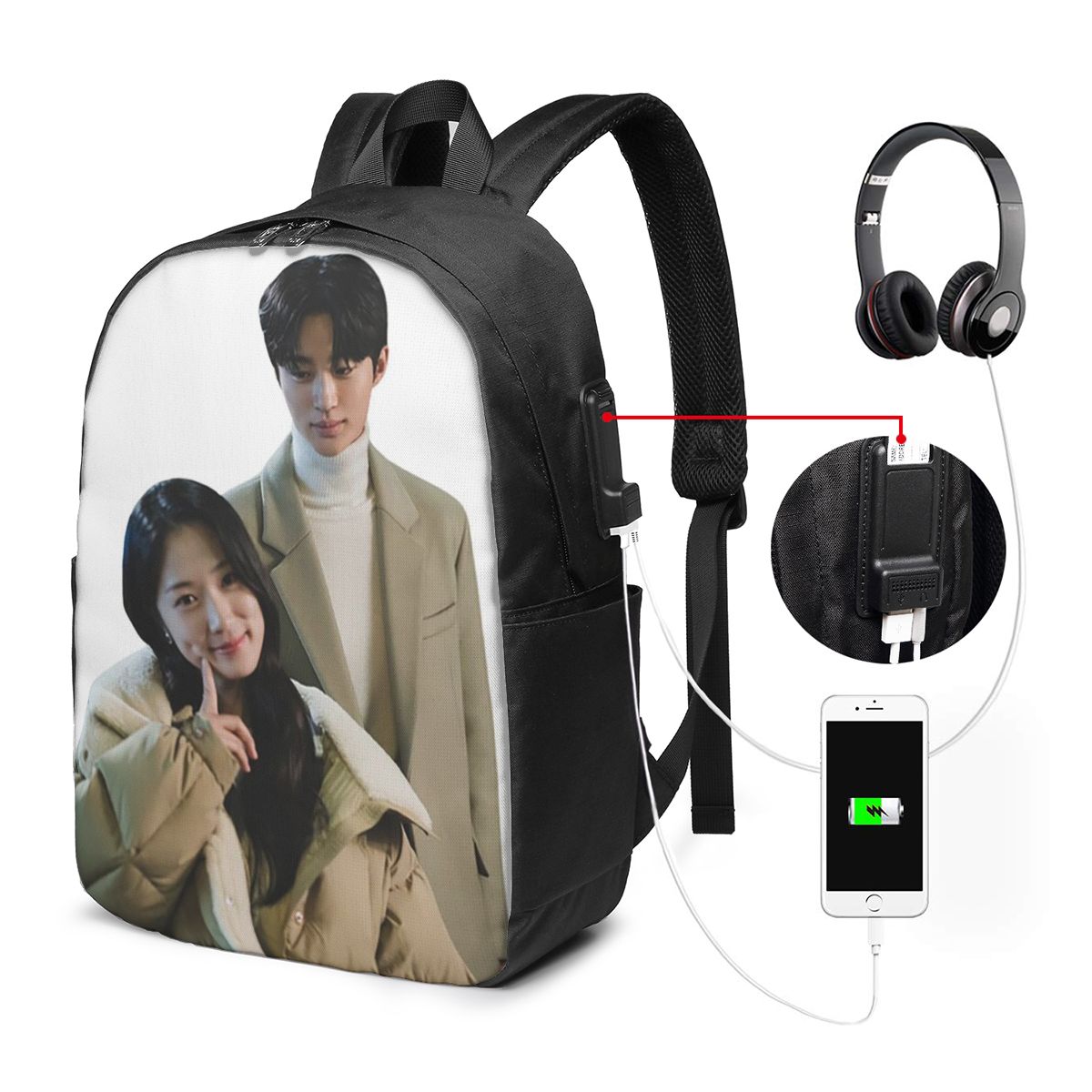 حقيبة ظهر جميلة بتصميم مستوحى  - مراجعة Travel Bags وسعره