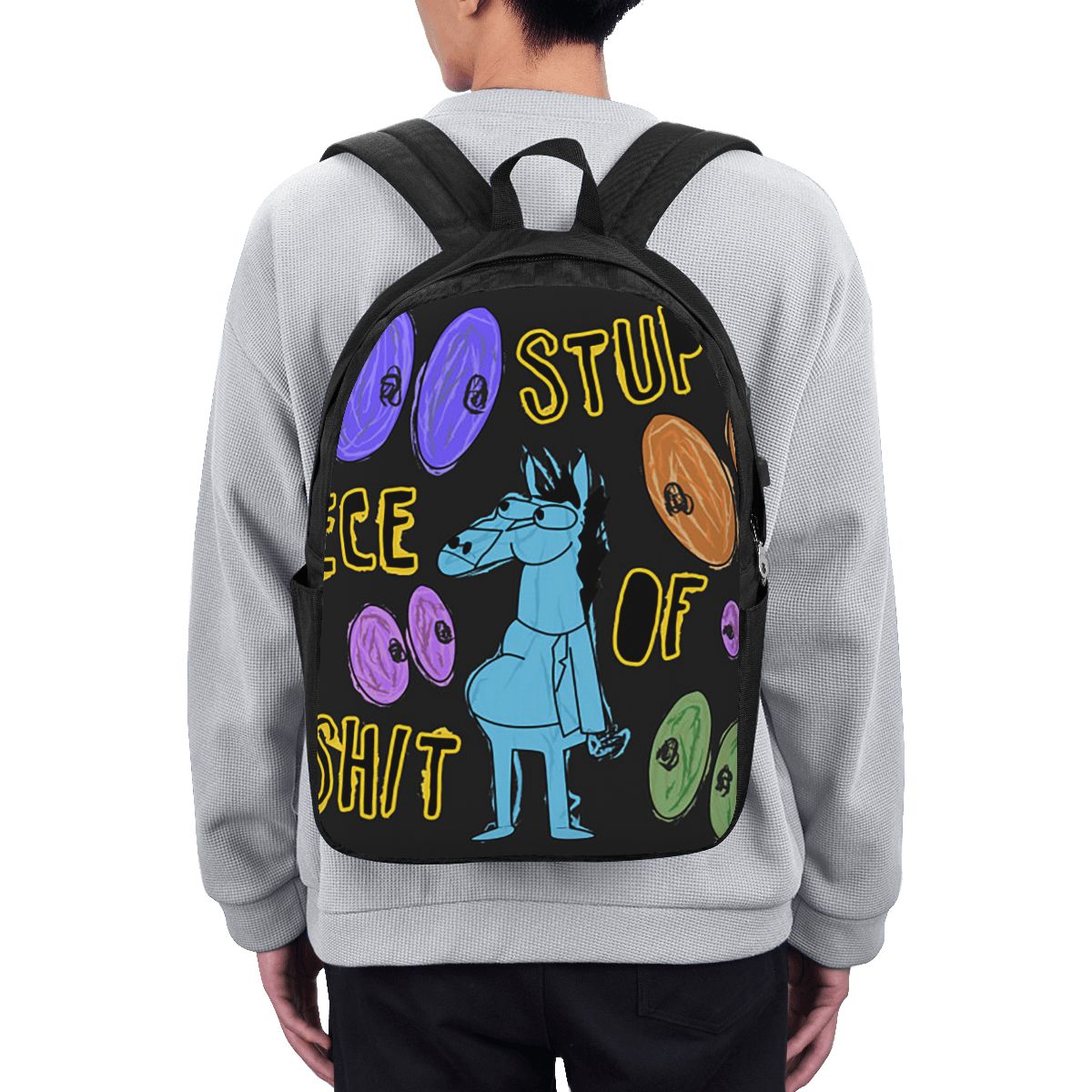 حقيبة ظهر كرتونية من Bojack Ho - مراجعة Backpacks وسعره